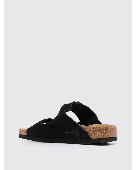Birkenstock Black Flat Sandals