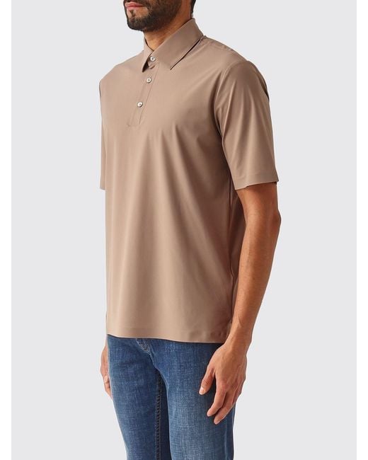 Herno Blue Polo Shirt for men