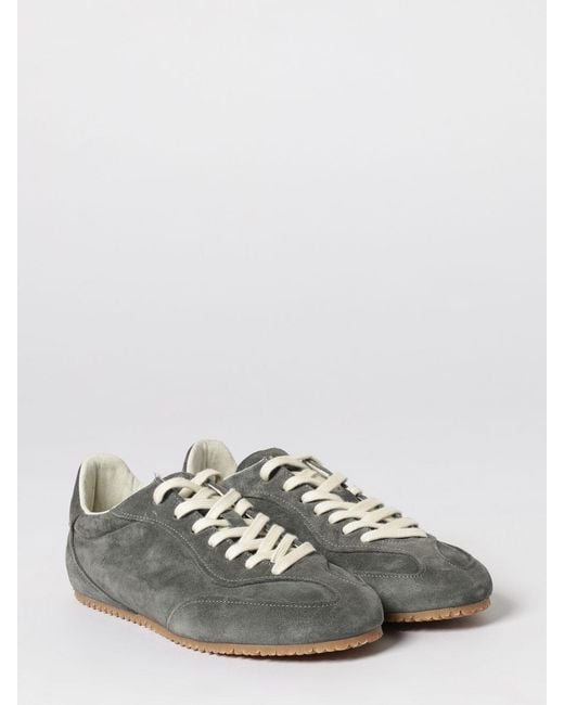 Axel Arigato Gray Daze Runner Suede Sneakers for men