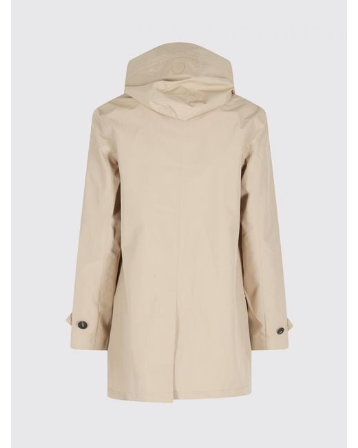 Save The Duck Natural April Polyester Raincoat