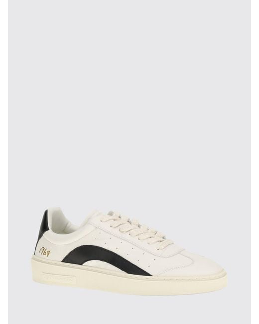 DSquared² Natural Rider Leather Sneakers for men