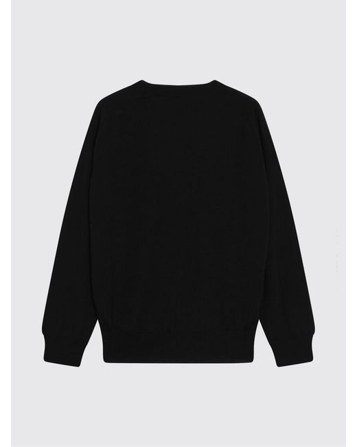 AMI Blue Wool Crew Neck Sweater for men
