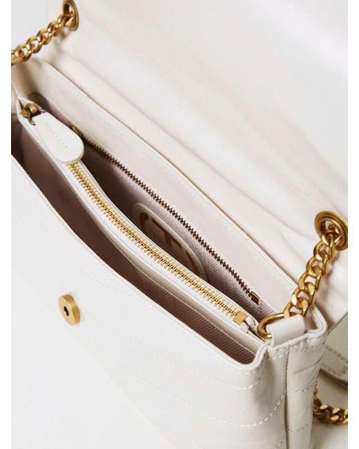 Twinset Natural Schultertasche Damen