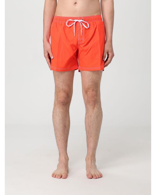 Sundek Orange Swimsuit for men