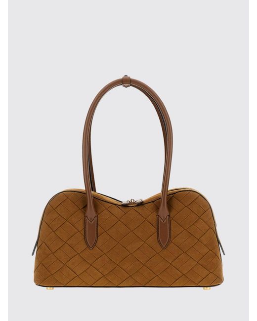 Stella McCartney Brown Ryder Tasche Aus Kunstwildleder