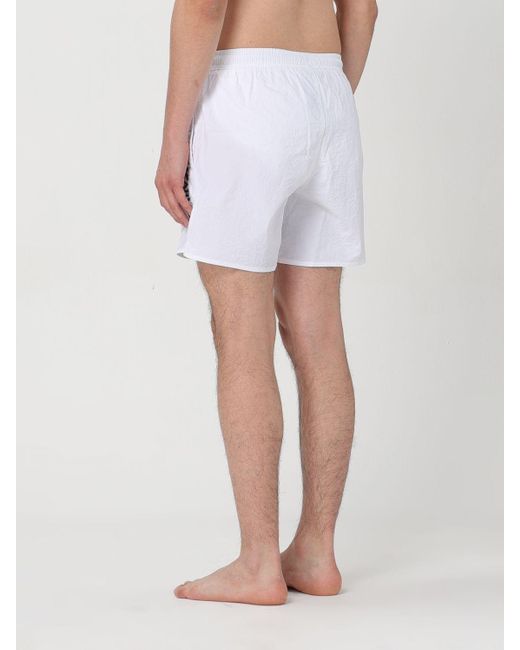 Emporio Armani White Swimsuit for men
