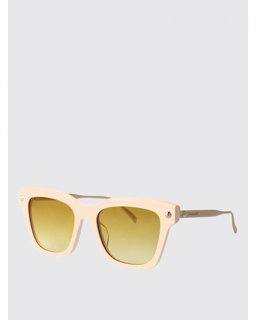 McQueen Metallic Am0483S 004 Gradient Sunglasses
