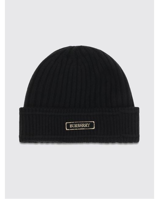 Cappello Uomo di Burberry in Black da Uomo