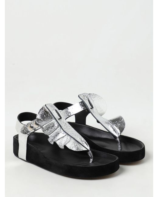 Chaussures à talons Isabel Marant en coloris White