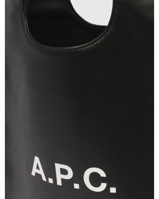 Borsa Tote Ninon di A.P.C. in Black da Uomo