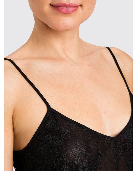 Twinset Black Lace Top