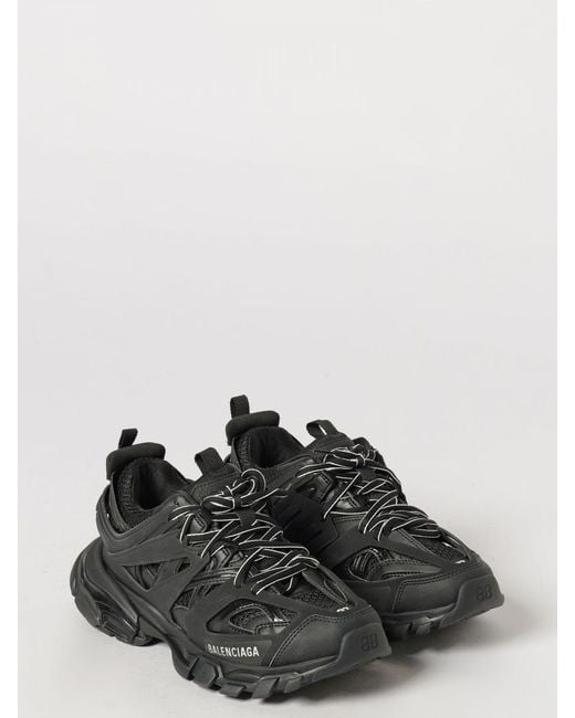 Balenciaga Black Track Low-Top Sneakers