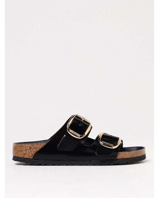 Birkenstock Black Arizona Big Buckle Sandals