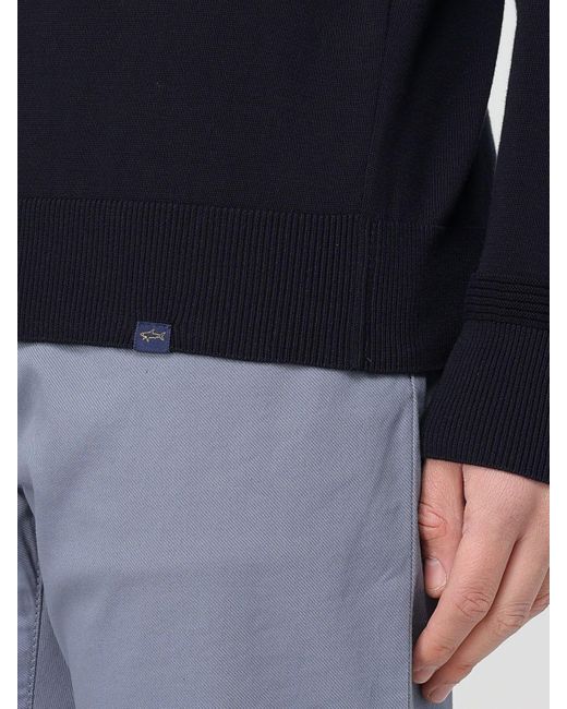 Paul & Shark Blue Sweater for men