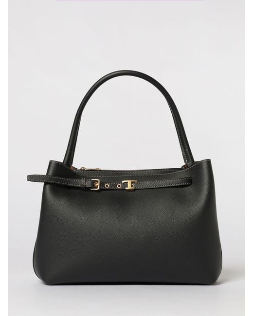 Tod's Black Small Leather Handbag