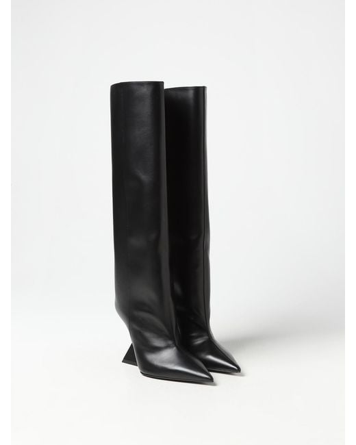 The Attico Black Boots