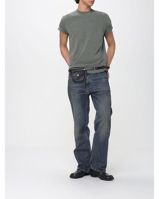 Our Legacy Blue Wide Leg Jeans for men