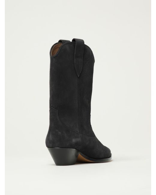 Isabel Marant Black Flache Stiefeletten Damen