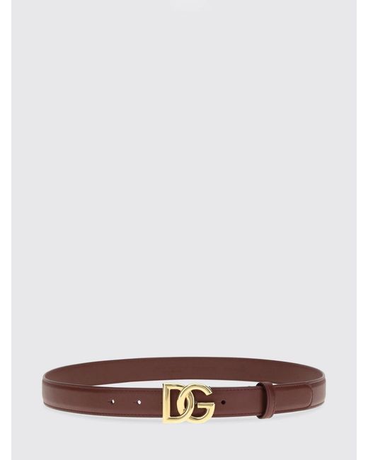 Dolce & Gabbana Brown Dolce &Amp Gabbana Leather Belt