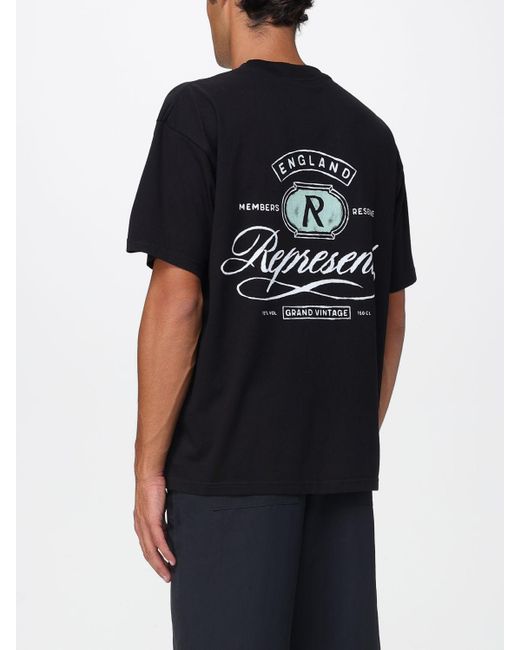 Represent T-Shirt Herren in Black für Herren