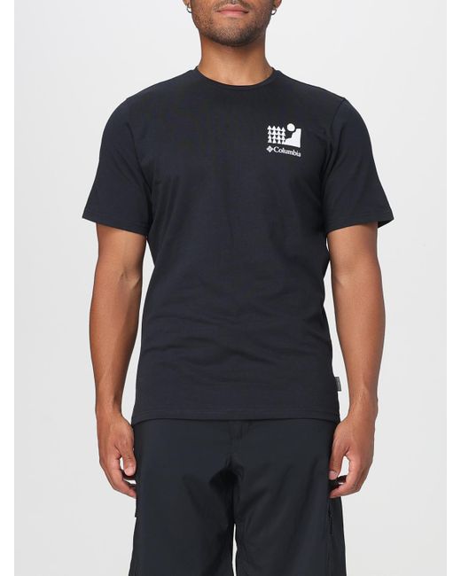 Camiseta Hombre Columbia de hombre de color Blue