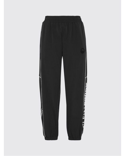 Philipp Plein Black Technical Fabric Jogging Pants