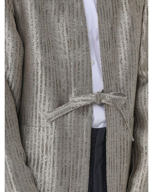 Emporio Armani Gray Blazer for men