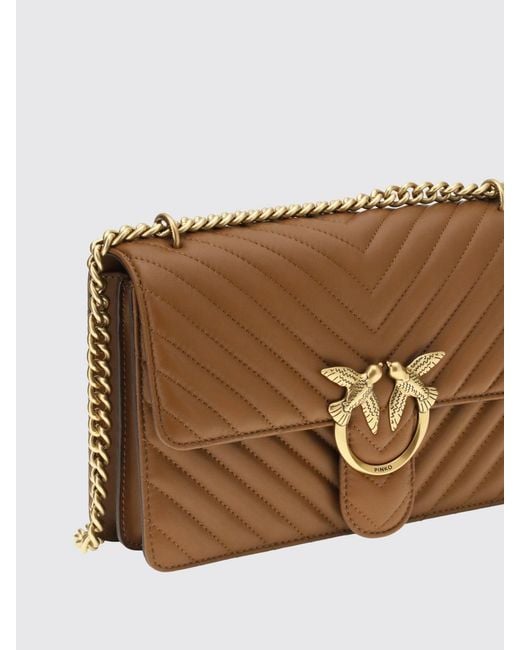 Pinko Brown Love Bag One