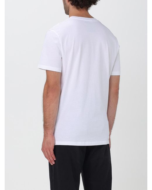 Moschino Couture White Cotton T-shirt for men