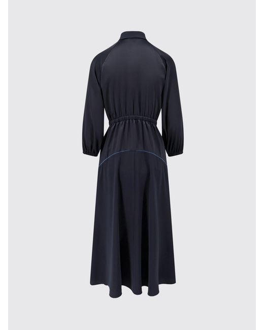 Max Mara Blue Dress