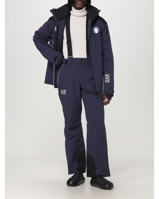 EA7 Blue Jacket for men