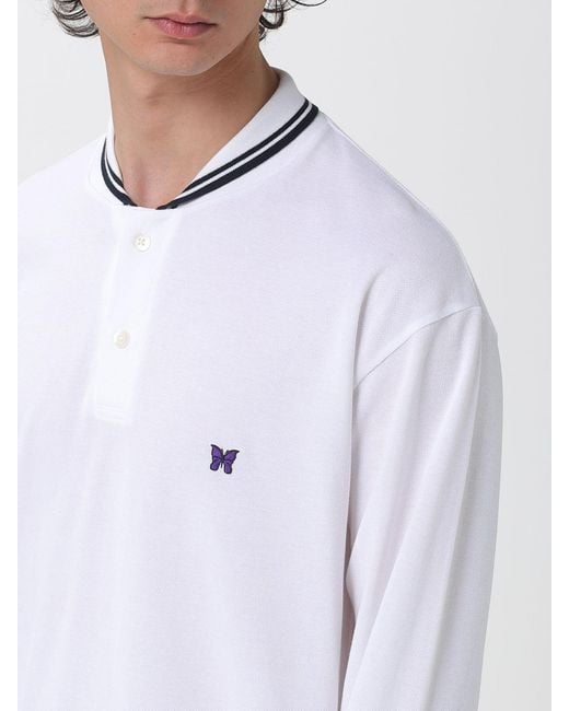 Needles White T-Shirt for men