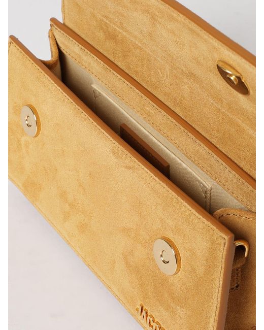 Jacquemus Brown Le Chiquito Long Suede Bag