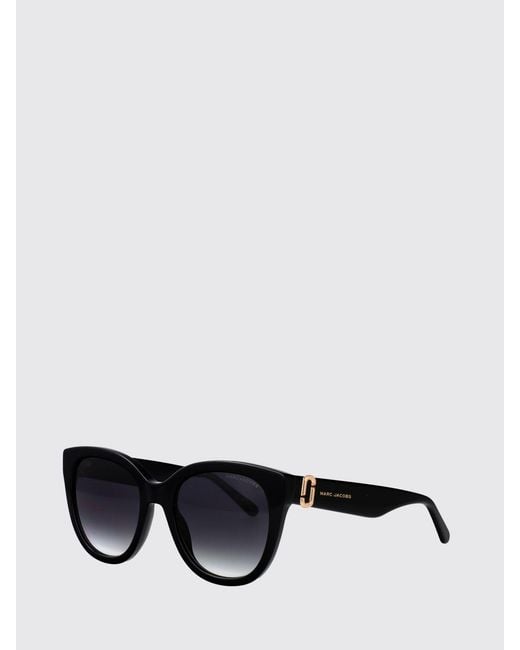 Marc Jacobs Black Acetate Sunglasses