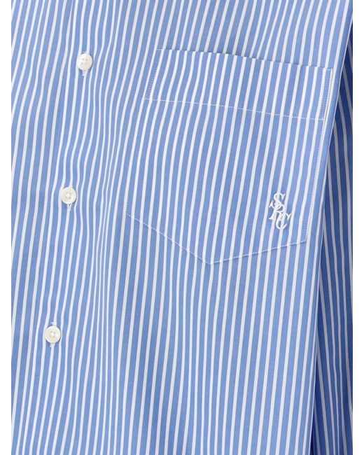 Sporty & Rich Blue Sporty &Amp Rich T-Shirt