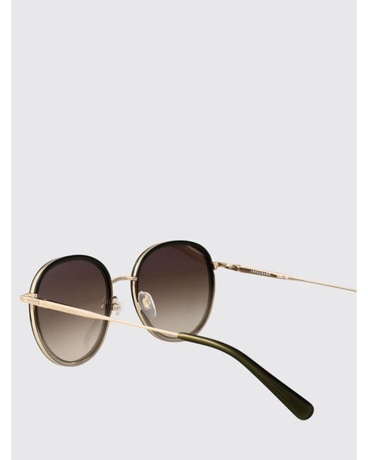 Longchamp Metallic Piloten-Sonnenbrille Aus Goldfarbenem Metall