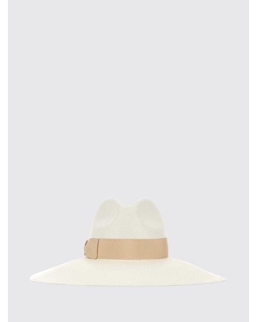 Borsalino Natural Sophie Woven Raffia Hat