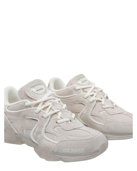 Axel Arigato White Eris Suede Sneakers