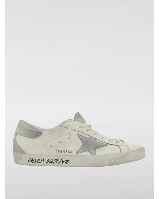 Golden Goose Deluxe Brand White Sneakers for men