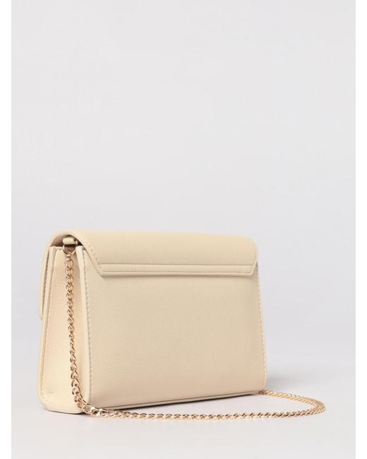 Love Moschino Natural Faux Leather Bag With Heart
