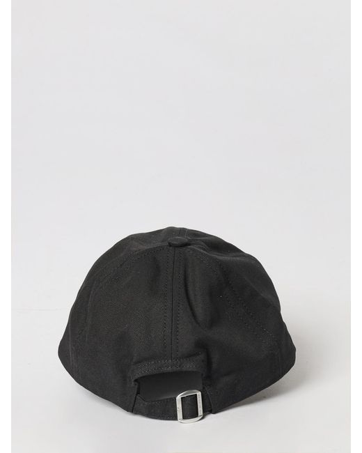 Maison Kitsuné Black Maison Kitsun&Eacute Hat for men