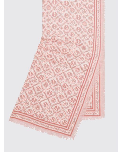 Sciarpa Donna di Tory Burch in Pink