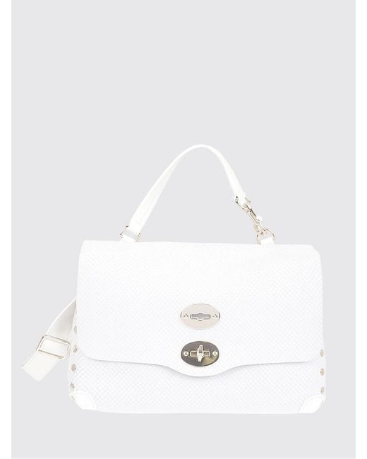 Zanellato White Postina Small Handbag