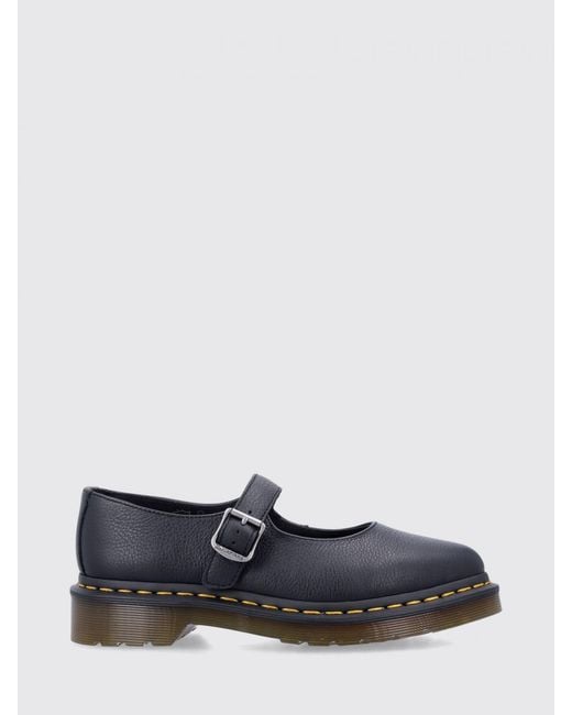 Dr. Martens Black Elphie Mary Jane Shoes