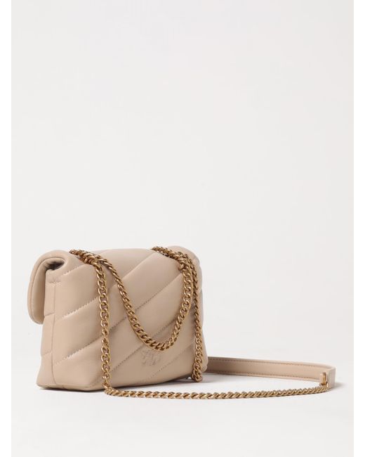 Pinko Natural Schultertasche Damen