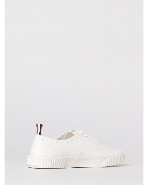 Thom Browne Natural Heritage Cotton Canvas Sneakers for men
