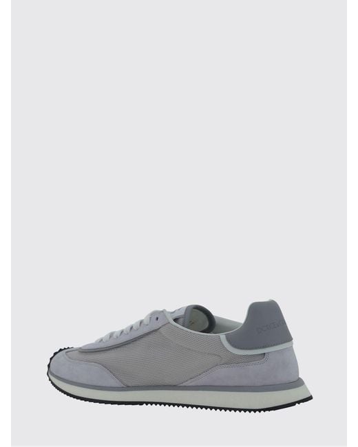 Dolce & Gabbana White Dolce &Amp Gabbana Dg Cushion Suede And Mesh Sneakers for men