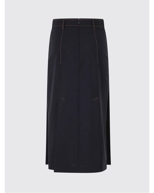 Semicouture Blue Skirt