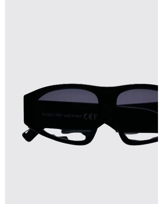 Patrizia Pepe Black Acetate Sunglasses