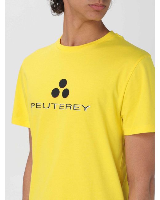 Peuterey T-shirt in Yellow für Herren